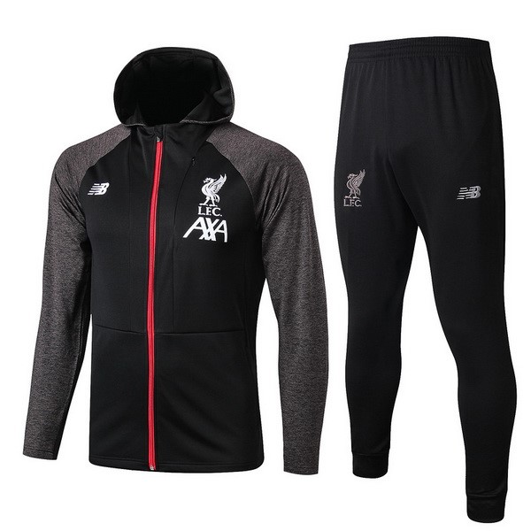 Chandal Liverpool 2019-20 Negro Rojo Gris